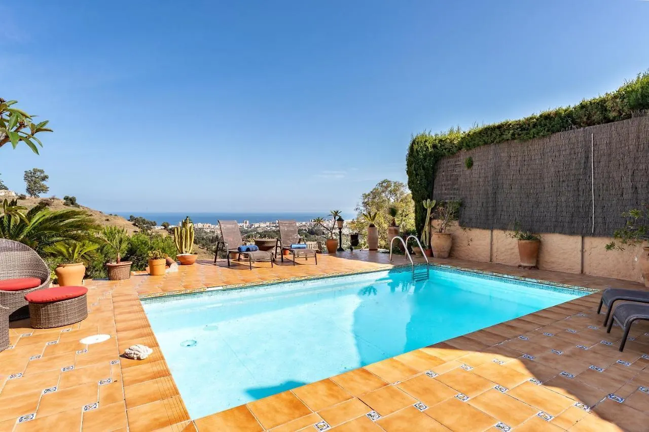 Cosy House Jacuzzi Wifi Pool View Villa Mijas Spain
